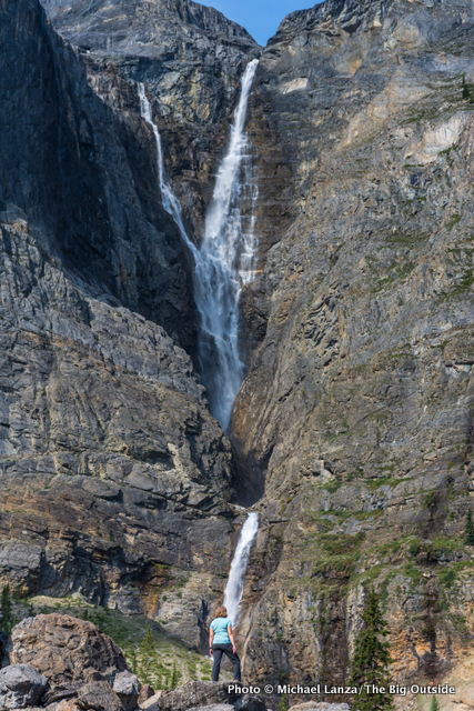 Helmet Falls, Rockwall Trail, Kootenay National Park. Helmet Falls, Rockwall Trail, Kootenay National Park.