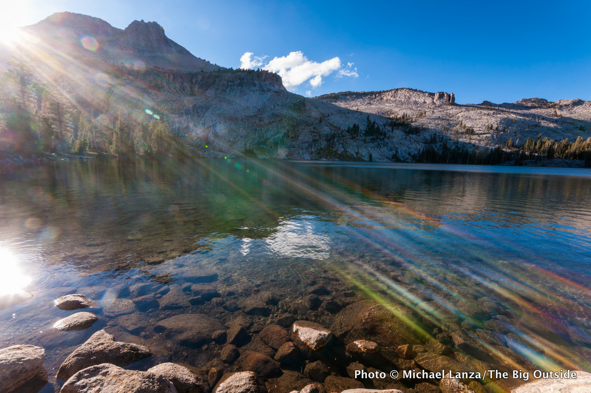 May Lake in Yosemite National Park.