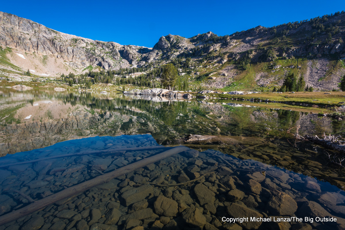Lake Solitude, North Fork Cascade Canyon, Grand Teton National Park.