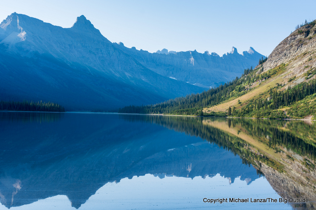 Elizabeth Lake in Glacier National Park.