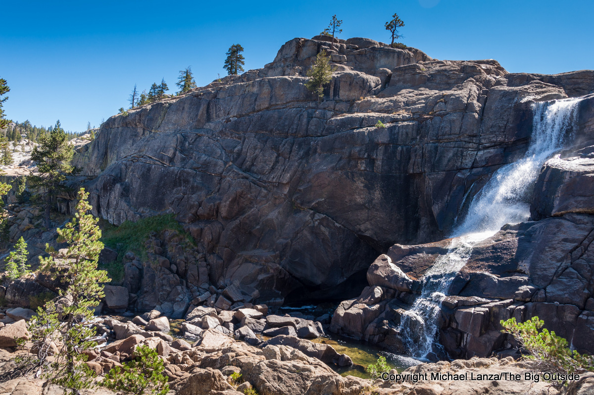 White Cascade (Glen Aulin Falls), near Glen Aulin in Yosemite National Park.