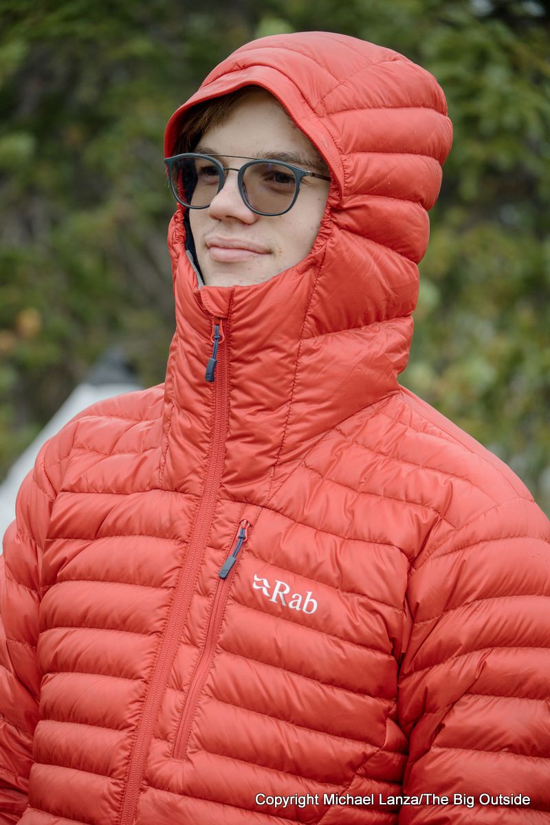 Rab Microlight Alpine Down Jacket.