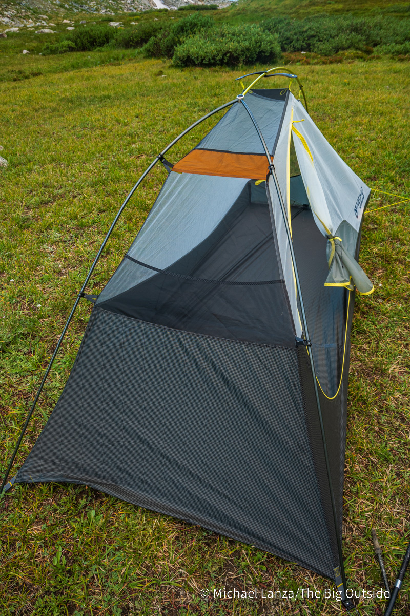 The Nemo Hornet Osmo 1p poles.