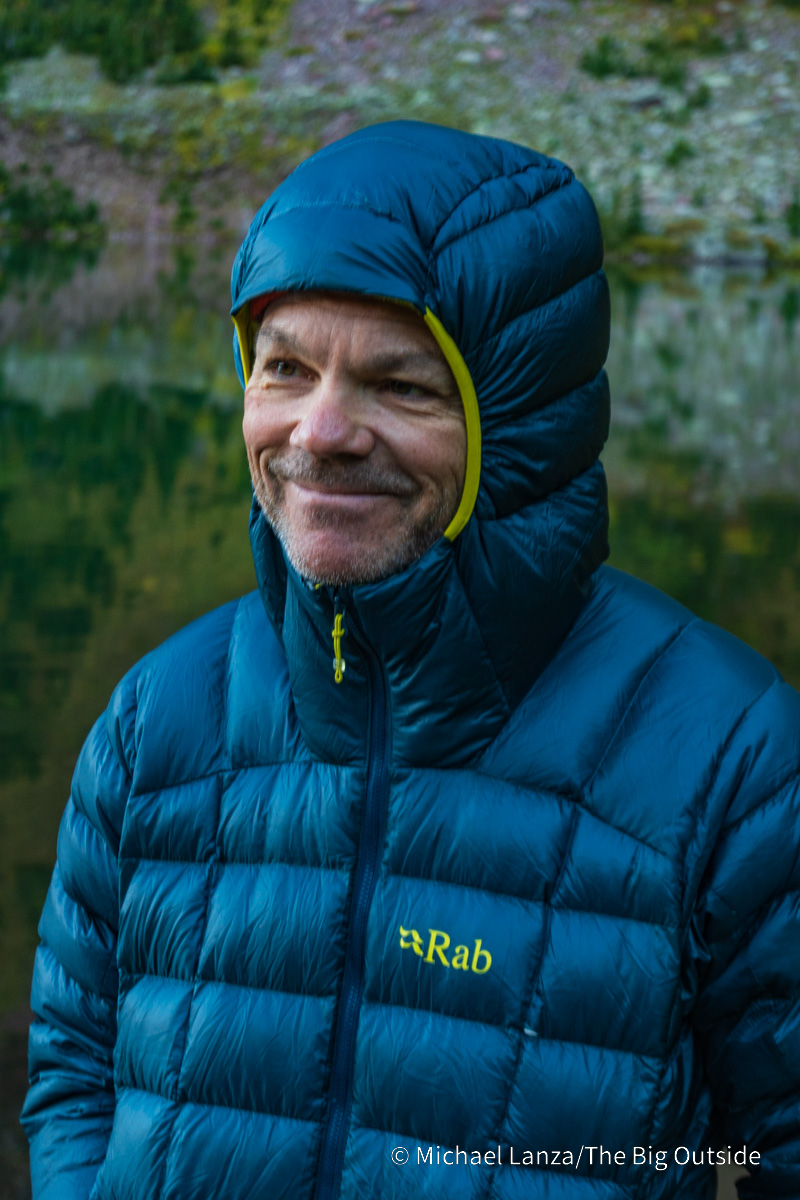 The Rab Mythic Alpine Down Jacket.
