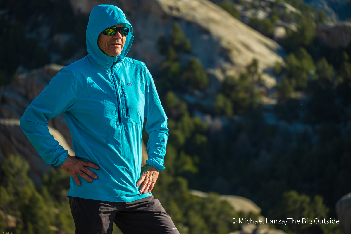 The Outdoor Research Astroman Air Sun Hoodie.