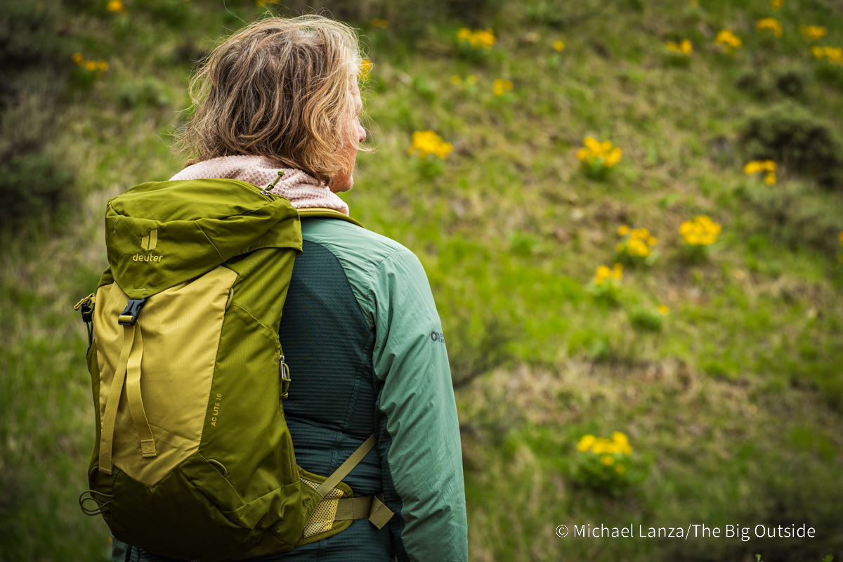 The Deuter AC Lite 16 daypack.